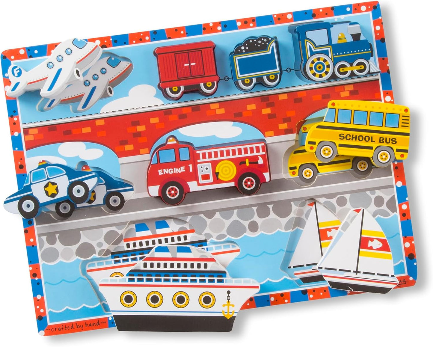 Vehicles Chunky Puzzle