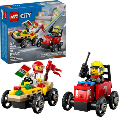 Pizza Fire Truck Tace Car
