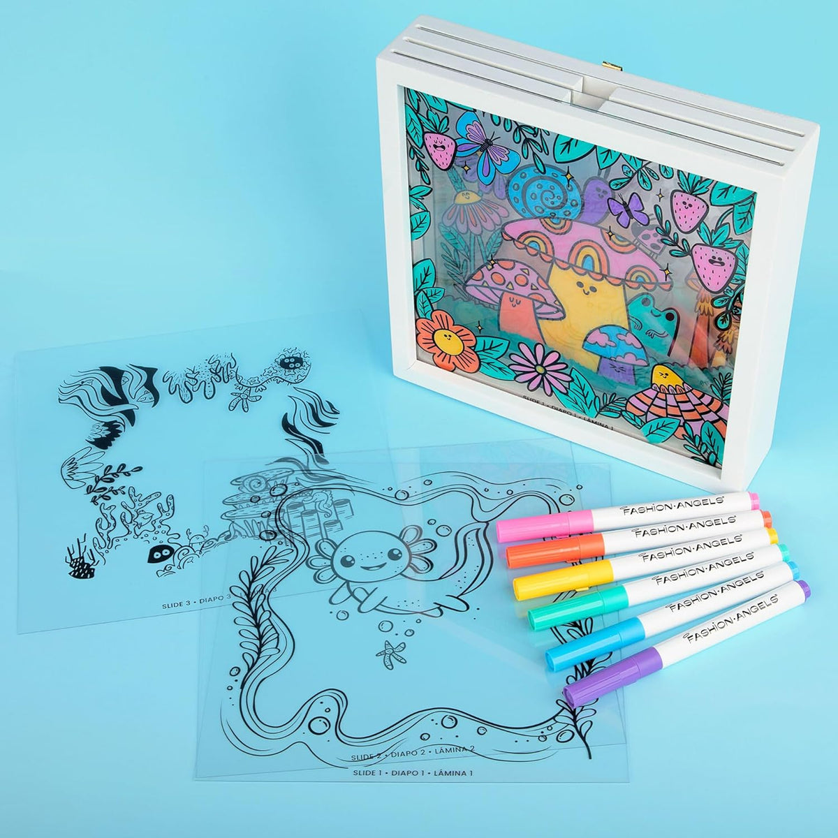 Axolotl Shadow Box Kit-2