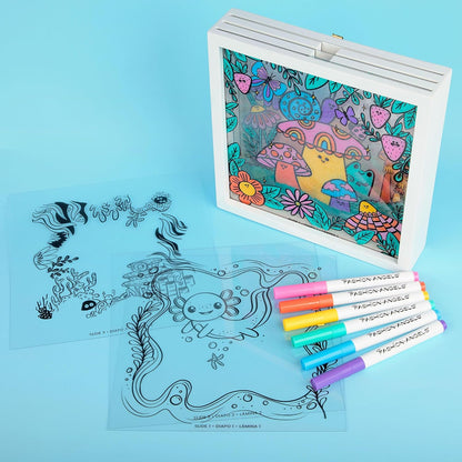 Axolotl Shadow Box Kit-2