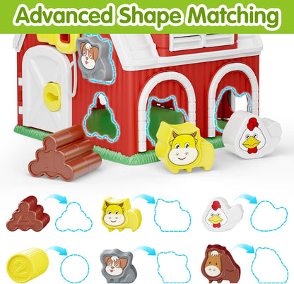 Farm Animals Musical Barn