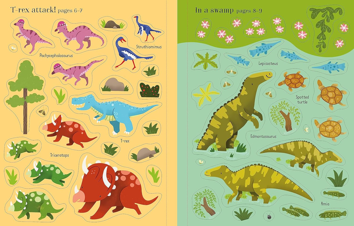 Dino First Sticker Book