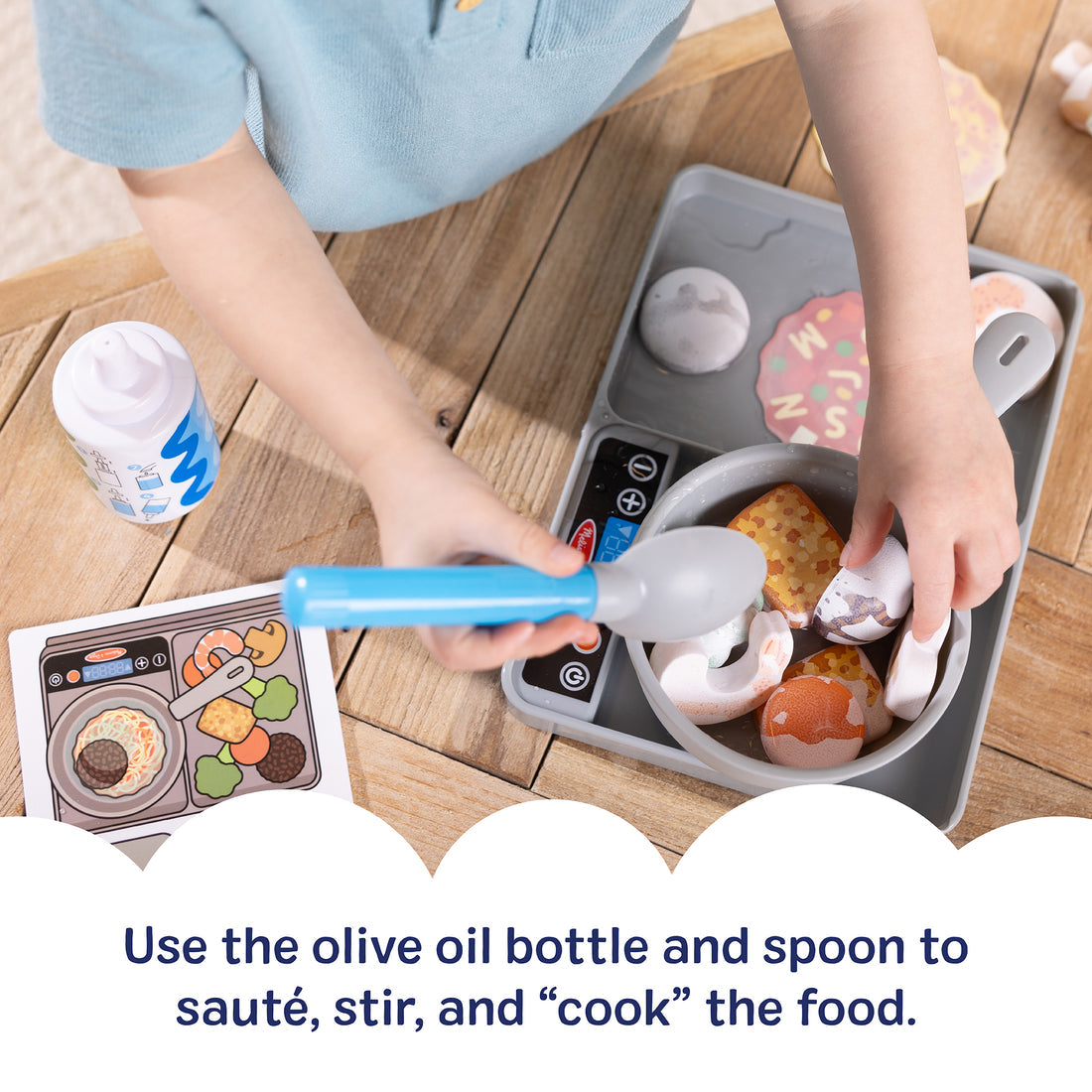 Simmer & Stir Stovetop Play Set with Water Wow! Color Reveal