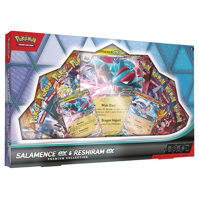 Pokemontcg Salamence Ex / Reshiram Ex Premium Collection