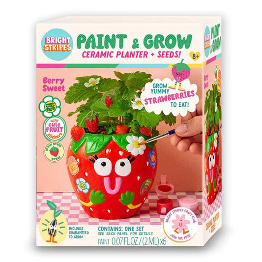 Paint & Grow Strawberry Planter