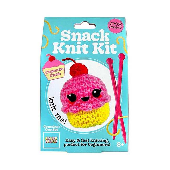 Snack Knit Cupcake