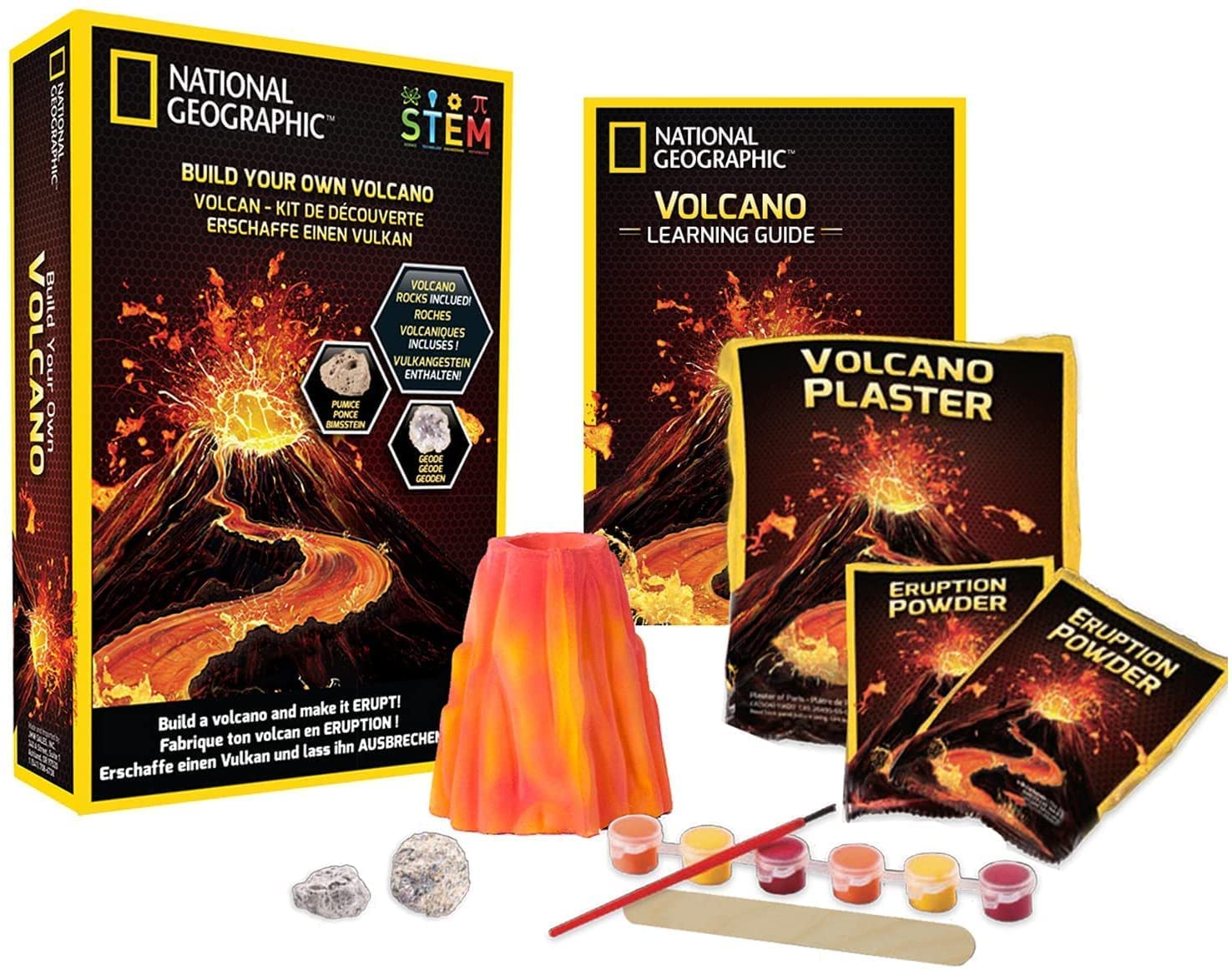 National Geographic Build Your Own Volcano Kit – Learning Express Toys ...