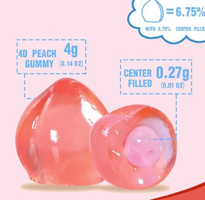 4d Fruit Gummy Peach-2