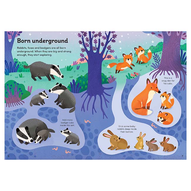 First Sticker Baby Animal-3