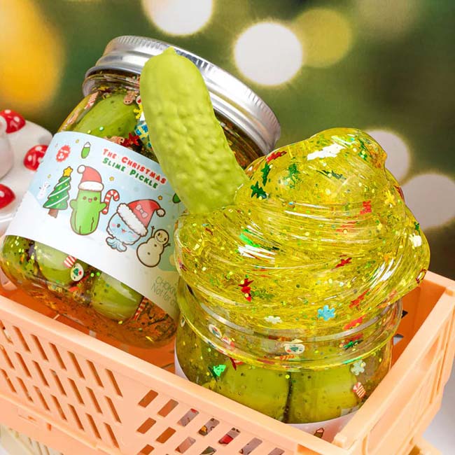 Christmas Pickle Slime
