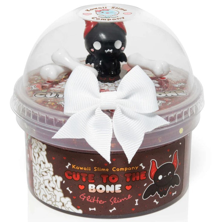 Cute Bone Glitter Slime-1