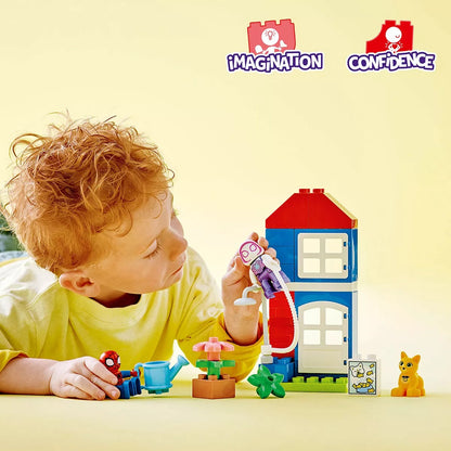 Duplo Spiderman's House-4