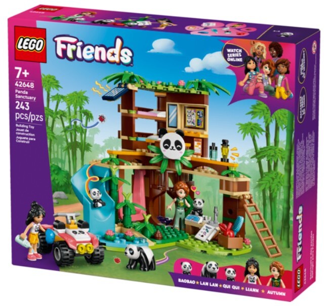 Lego+é-«+é-« Friends Panda Sanctuary Animal Care