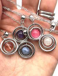 Fidget Gem Spin Necklace