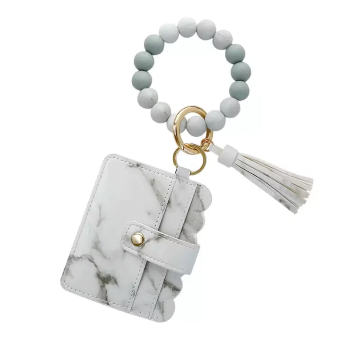 Beaded Wallet Marble-1