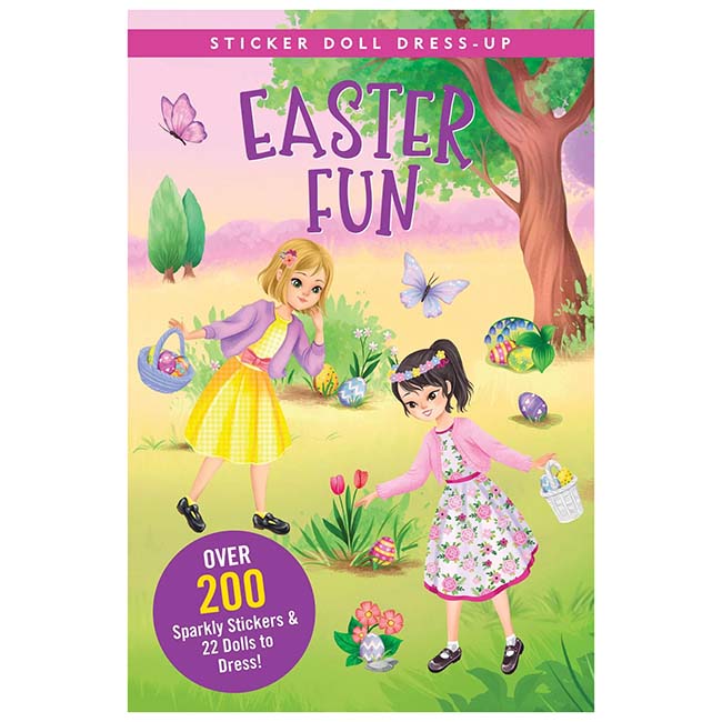 Easter Fun Stckr Doll Bk