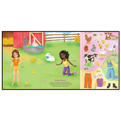 Easter Fun Stckr Doll Bk