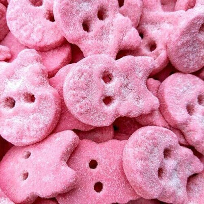 Bubs Cool Raspberry Foam Skulls-3