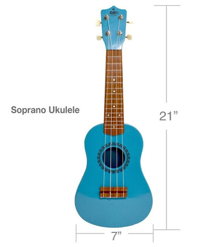 Kakoo Ukulele Pacific Ble