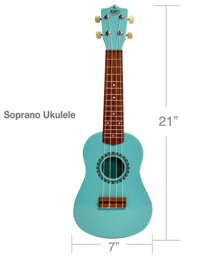 Kakoo Ukulele Seafoam Grn