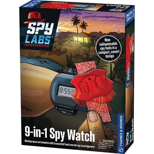 9-in-1 Spy Watch