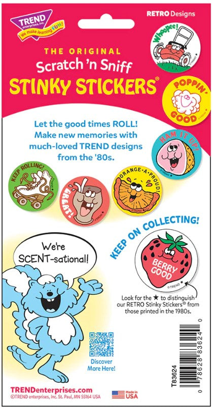 Wild! Blueberry Scratch 'n Sniff Stinky Stickers+é-«