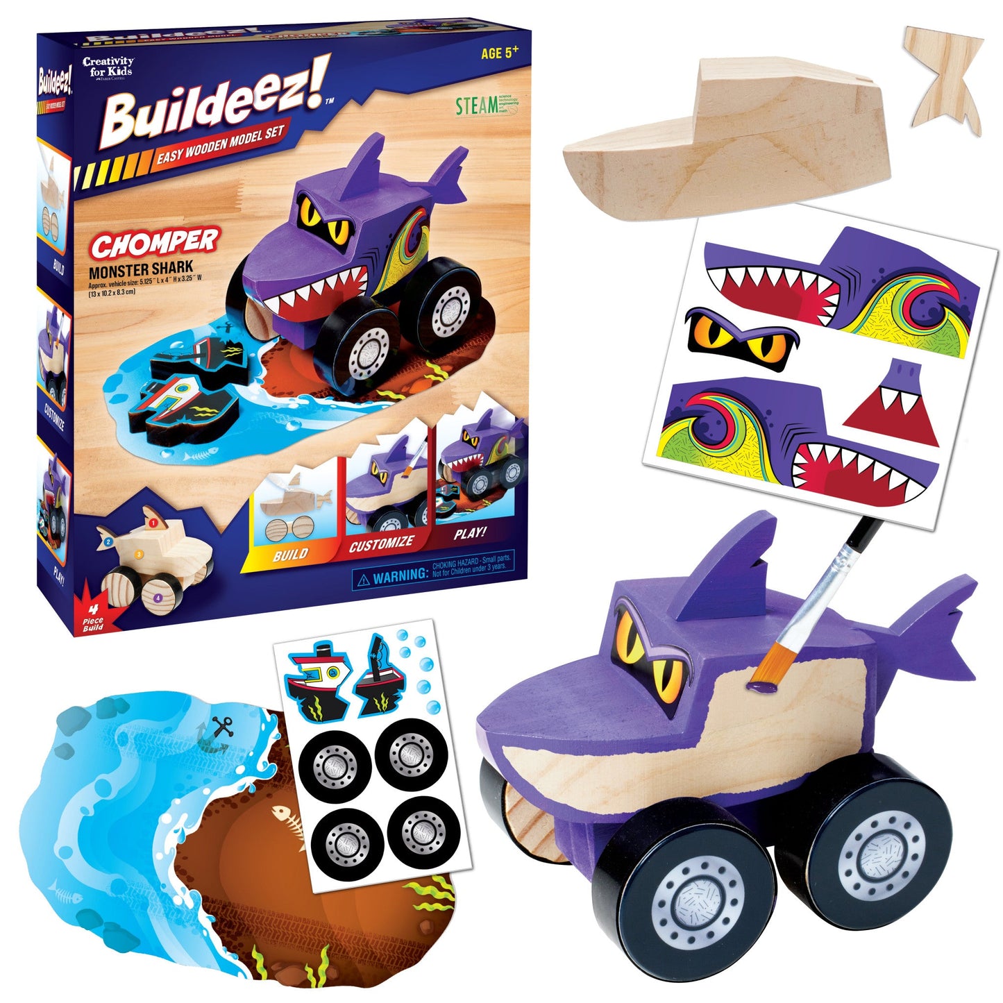 Buildeez Shark Chomper