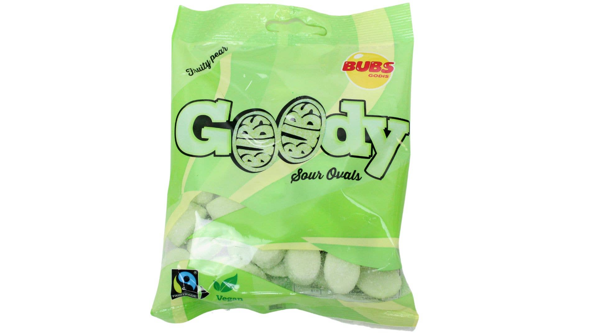 Bubs Godis Sour Pear Ovls