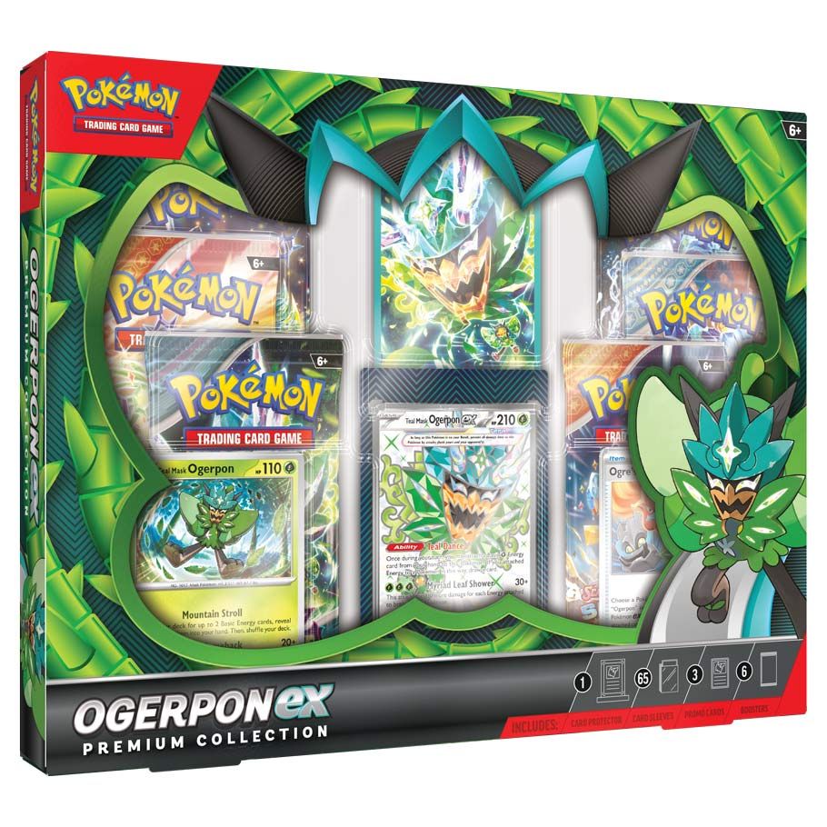Pokemon Ogerpon Ex Premium