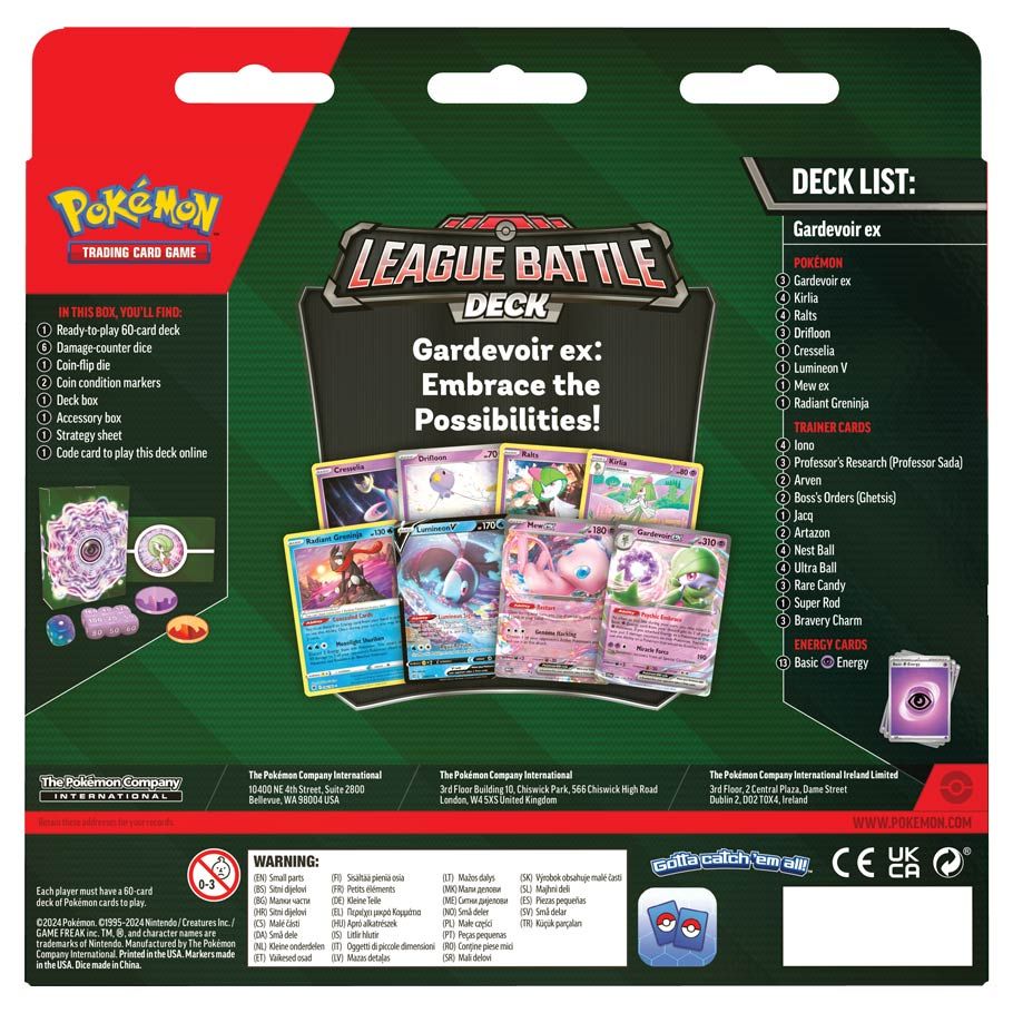 Pkm Gardevoir Battle Deck