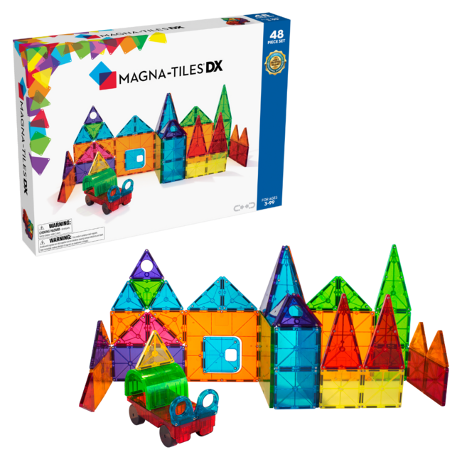 Magnatiles Clear Color 48