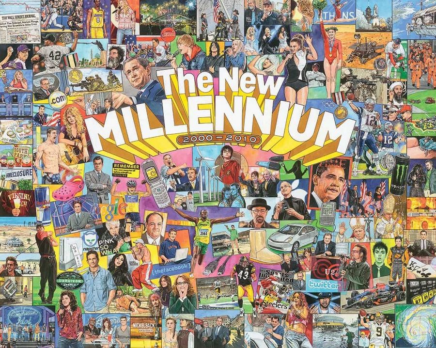 New Millennium Puzz 1000p
